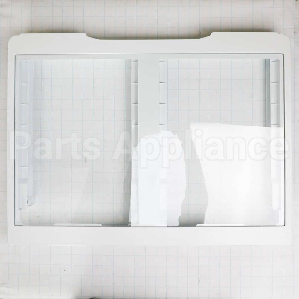 WR71X42027 GE Vegetable Drawer Cover With Glass