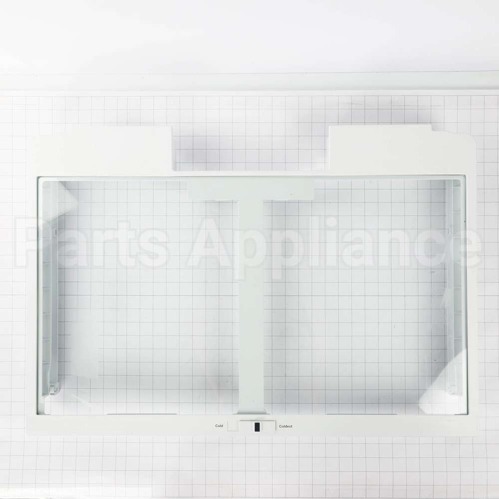 WR71X42032 GE Full-Width Drawer Cover With Glass