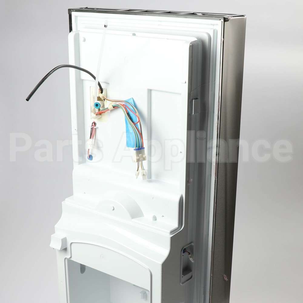 WR78X37452 GE Refrigerator Door - Left Hand Stainless Steel