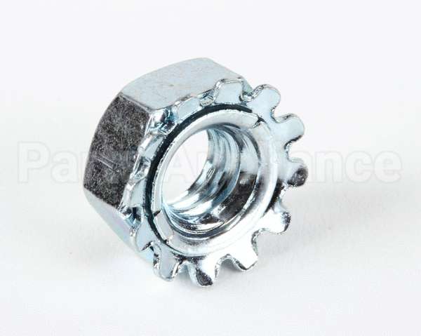 WSH248 Bki Washered Locknut, 1/4-20 Zinc