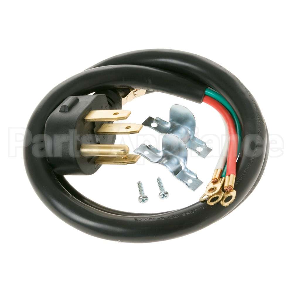 WX09X10035 GE 4' 40Amp 4 Wire Range Cord