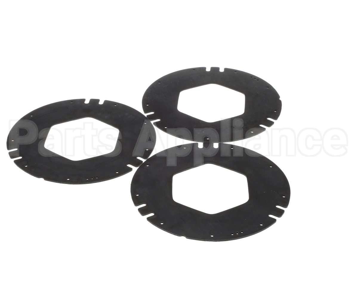 XC2222LBK San Jamar Repl Gasket, Large Black (3)- C2210