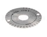 00-046496 Hobart Plate, Dial