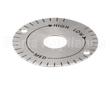 00-046496 Hobart Plate, Dial