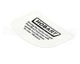 00-118801 Hobart Bowl Scraper