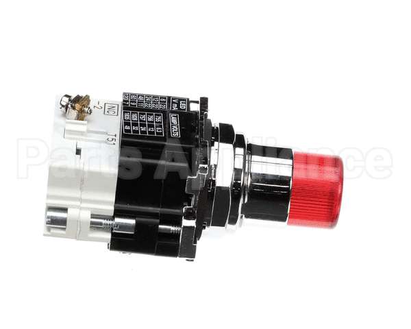 00-316223 Somat Push Button Assy, Lighted, Red