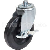 00-410118-00002 Compatible Hobart Caster, Stem, W/Brk, 5", 3/4"