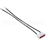 00-411496-000E4 Compatible Vulcan Signal Light 3/8" X 1-5/16" Red 250V
