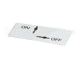 00-414708-00001 Vulcan Hart Plate, On-Off
