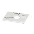 00-417896-00001 Compatible Vulcan Plate, Control Valv