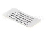 00-421727-00006 Vulcan Hart Plate,Propane To Natural Gas