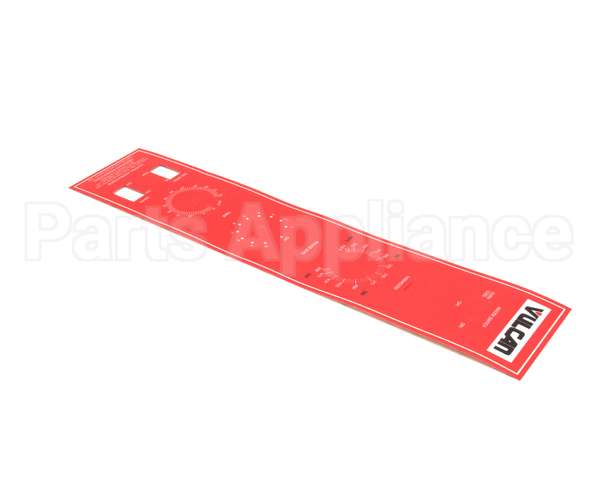 00-421790-00001 Vulcan Hart Overlay,Control Panel Sg4D