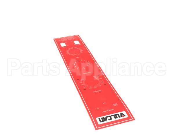 00-421790-00001 Vulcan Hart Overlay,Control Panel Sg4D