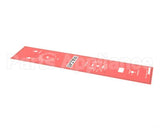 00-426855-00001 Vulcan Hart Overlay,Cont. Pan Vc4Ed/Vc6Ed