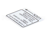 00-437239 Hobart Label,Instruction