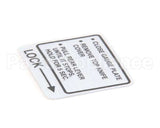 00-437239 Hobart Label,Instruction