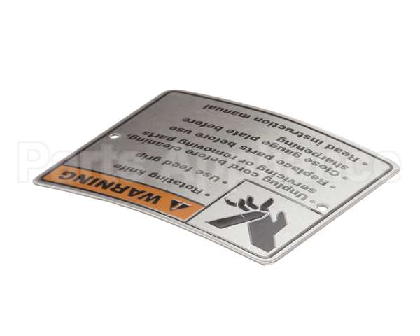 00-438131-054-2 Hobart Label,Warning