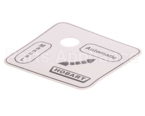 00-479288 Hobart Label,Auto/Man (Domestic)