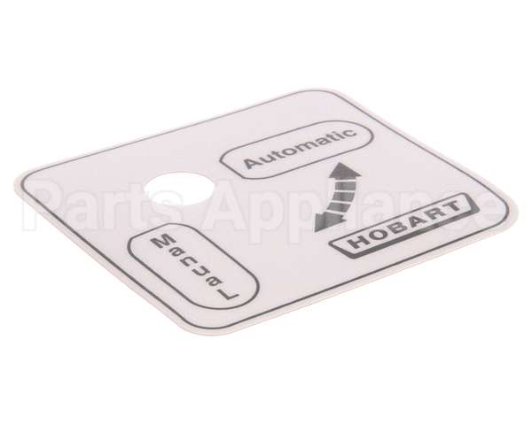 00-479288 Hobart Label,Auto/Man (Domestic)