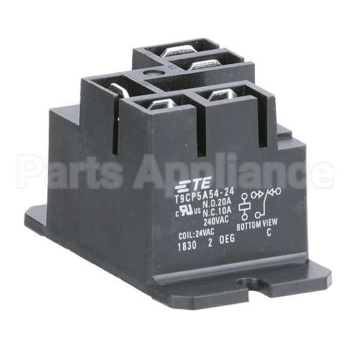 00-497125-00004 Compatible Hobart Relay, Spdt 24Volt Coil