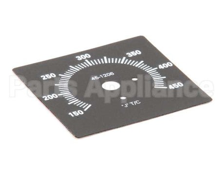 00-498450 Vulcan Hart Dial, Zytron Temp Controller