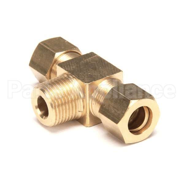 00-498715 Compatible Vulcan Tee, 3/8Mpt X 7/16Cc