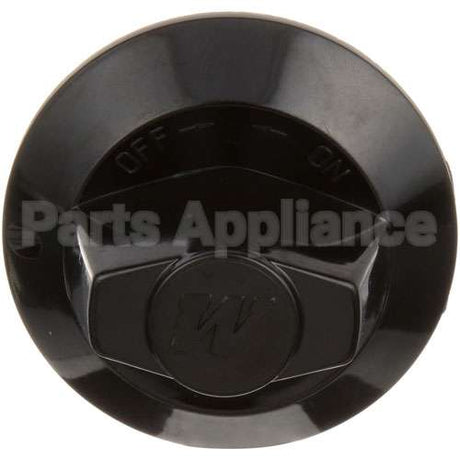 00-719257-00012 Compatible Vulcan Black Knob 2-1/2 D, Off-On