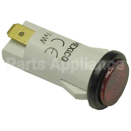 00-720017 Compatible Vulcan Signal Light 1/2" Red 125V