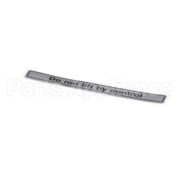 00-916957-00050 Compatible Hobart Label, Slicer Lifting Message