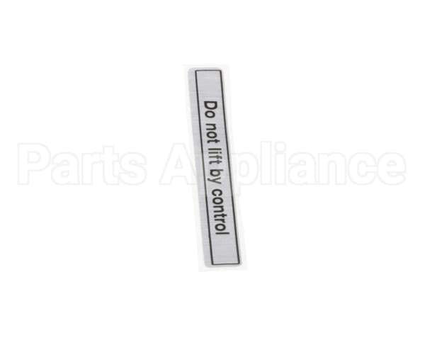 00-916957-00050 Hobart Label, Slicer Lifting Message
