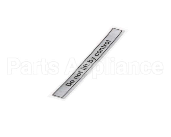 00-916957-00050 Hobart Label, Slicer Lifting Message