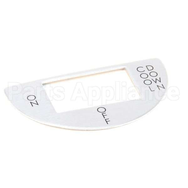 00-957609-00001 Compatible Vulcan Label, On-Off Cool Down