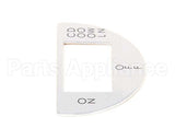 00-957609-00001 Vulcan Hart Label, On-Off Cool Down