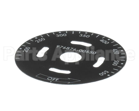 00-976876-00550 Vulcan Hart Temp Dial 550F