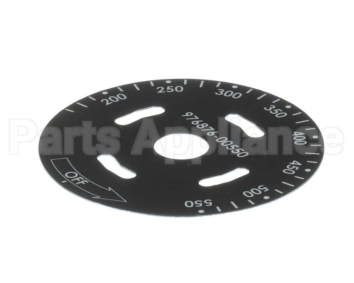 00-976876-00550 Vulcan Hart Temp Dial 550F
