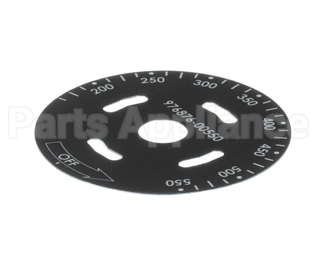 00-976876-00550 Vulcan Hart Temp Dial 550F