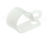 00000001 Glastender Cable Clamp, 5/8, White Nylon