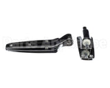 00000028 Imperial Brown Jshape Hinge- 1248-Flush- Chrome