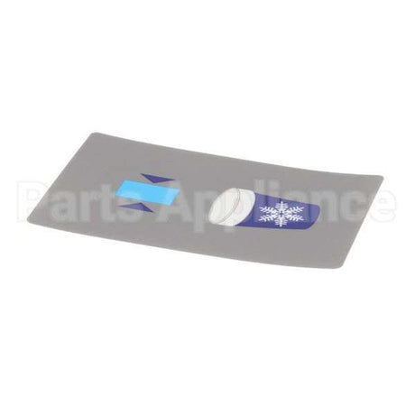 000000645 Compatible Manitowoc Label, Touchless Front P Anel