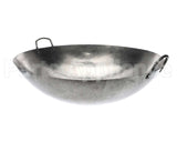 00001245 Imperial 24 Inch Wok Round Bottom With Two Metal