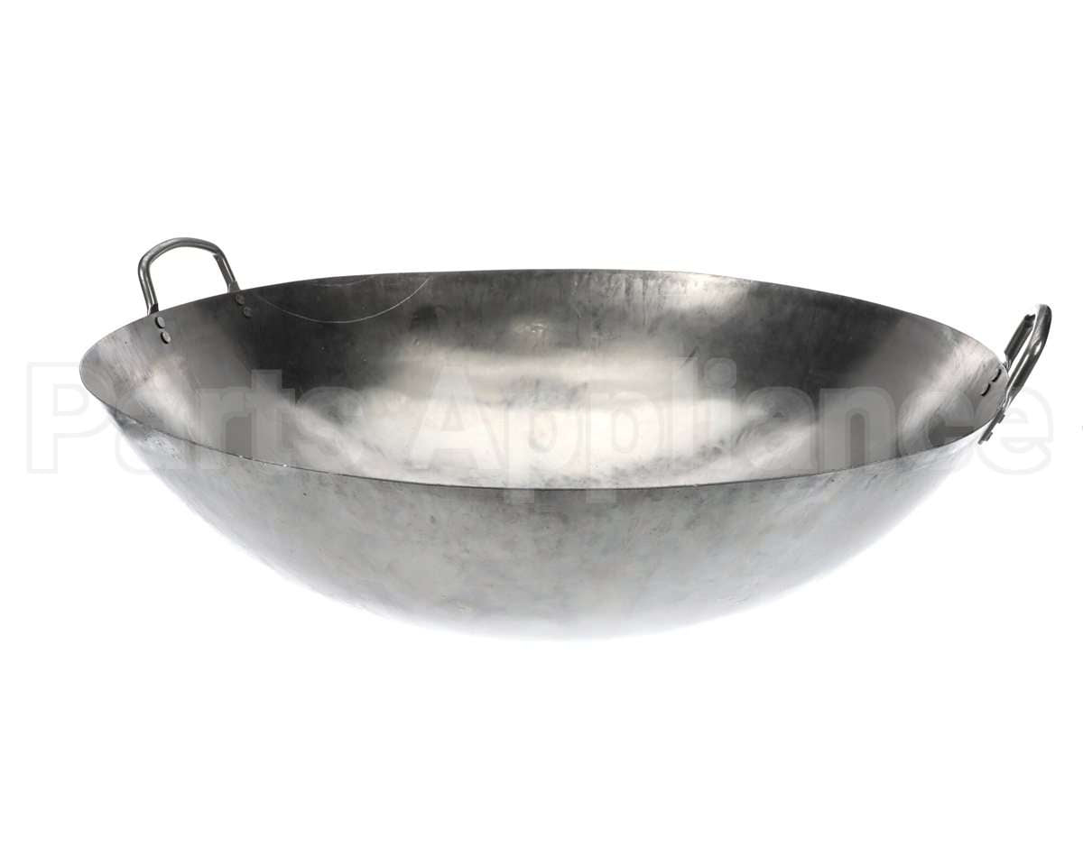 00001245 Imperial 24 Inch Wok Round Bottom With Two Metal