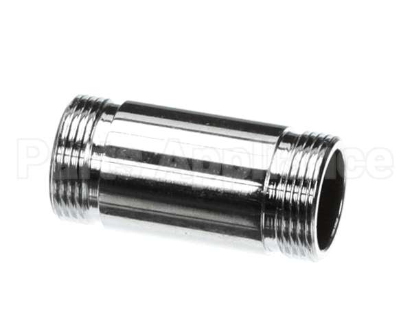000694-40 T&S Brass B-0107 Short Nipple (Chrome-Plated)