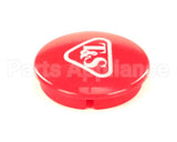 001193-19NS T&S Brass Snap-In Index Button, Red (T&S Logo)