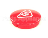 001193-19NS T&S Brass Snap-In Index Button, Red (T&S Logo)