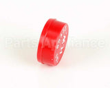 001194-45 T&S Brass Snap-In Index Button, Red (Hot Water)