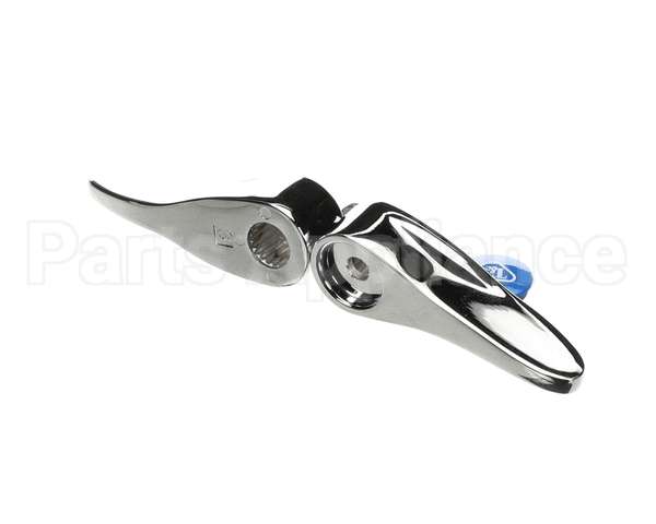 001636-45NS-M2 T&S Brass New-Style Lever Handles, Blue Indexes (T