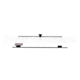 0016812-BLK Wisco Door Assembly 690-16 (Black Knob)