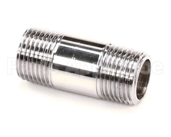 002341-40 T&S Brass Nipple 38 Npt X 112 Long (Chrome Pla