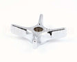 002521-45 T&S Brass 4-Arm Kitchen Handle, Chrome-Plated