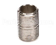 002535-25 T&S Brass 3/8 Npt Close Nipple (Chrome Plated)